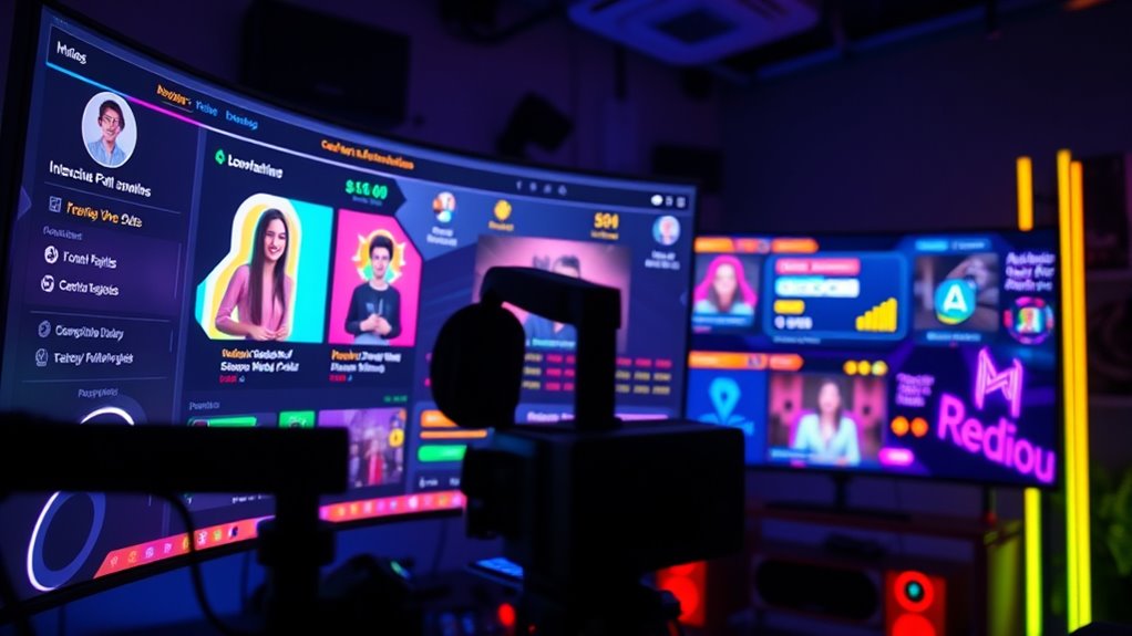 personalized interactive streaming features