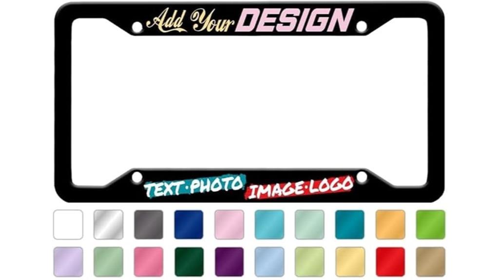 personalized photo logo frame