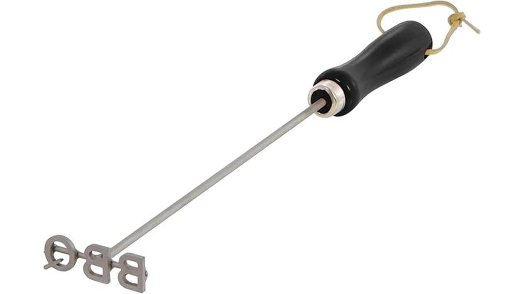 personalized steel branding tool