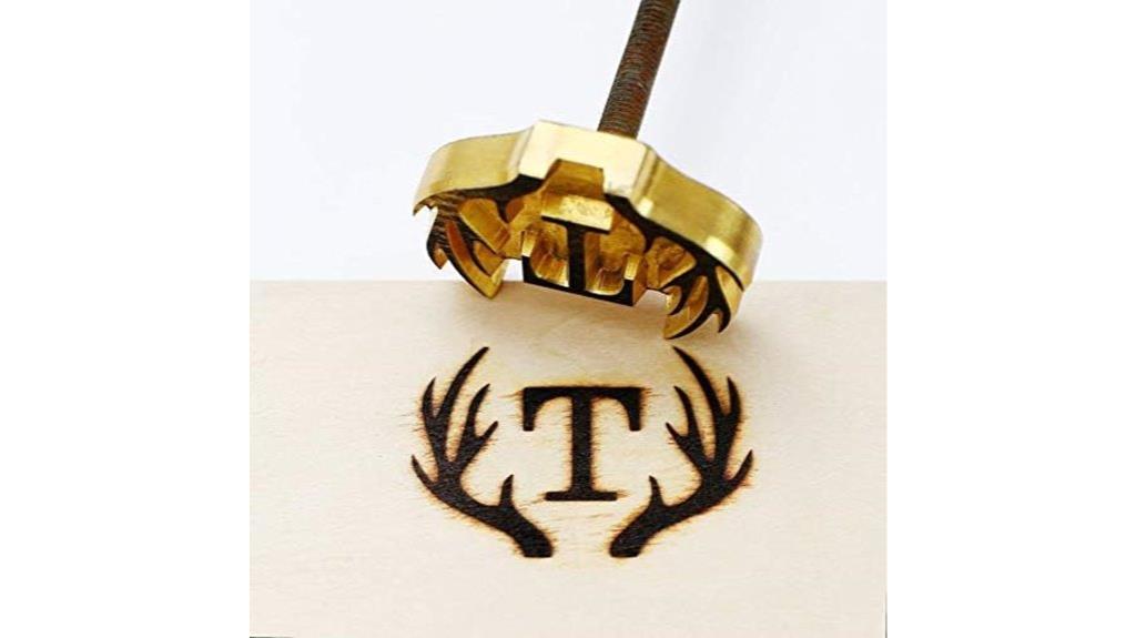 personalized wooden branding iron