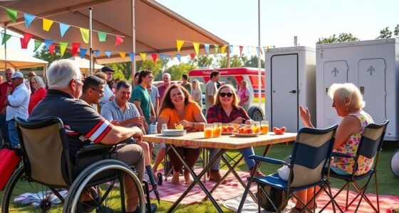 plan inclusive tailgate activities