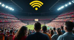 poor connectivity persists at stadiums