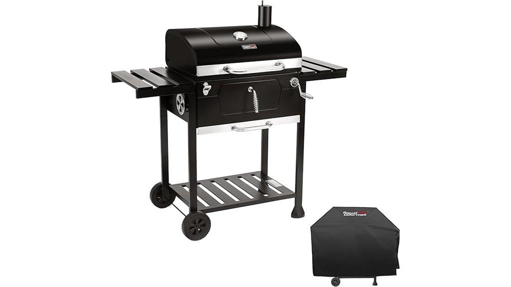 portable 24 inch charcoal grill