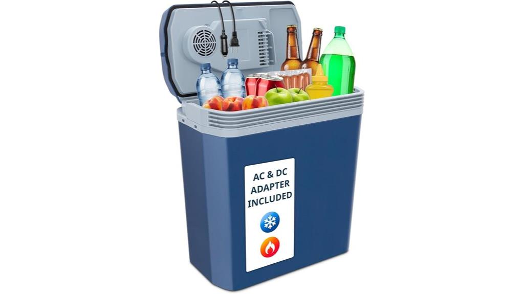 portable 24l thermoelectric cooler
