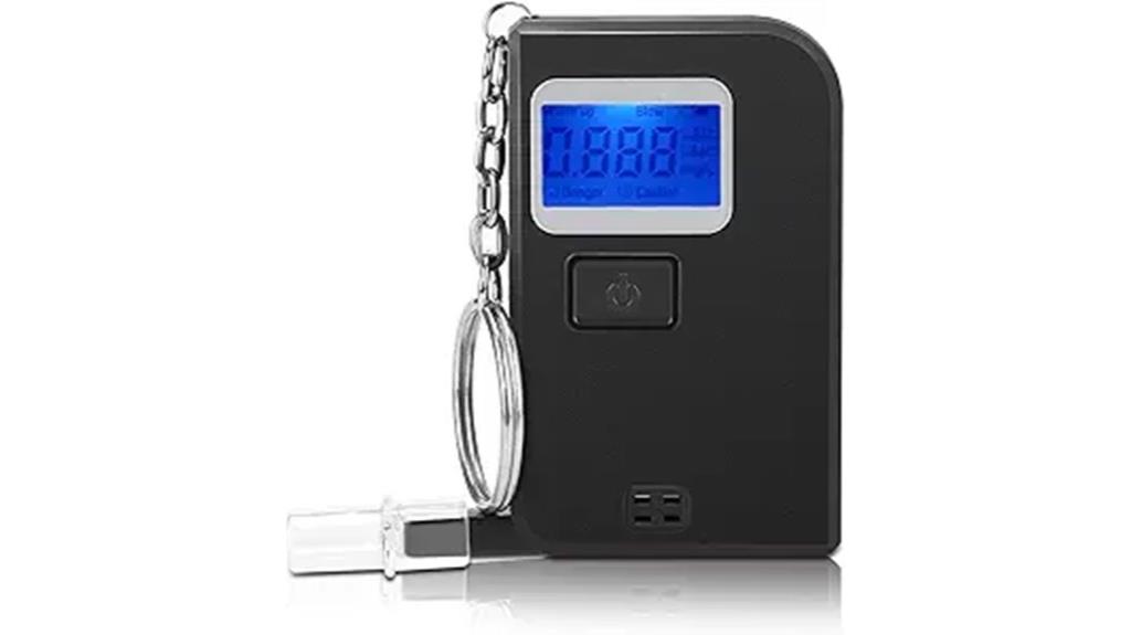 portable alcohol detection device