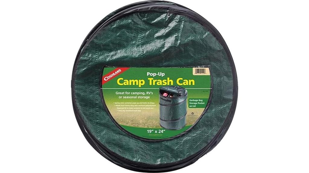 portable camping trash can