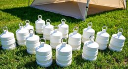 portable canopy weight options