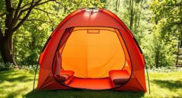 portable changing tent options