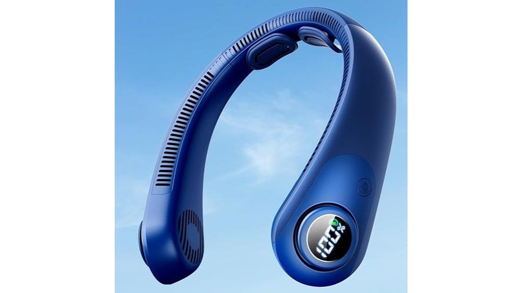 portable cooling neck fan