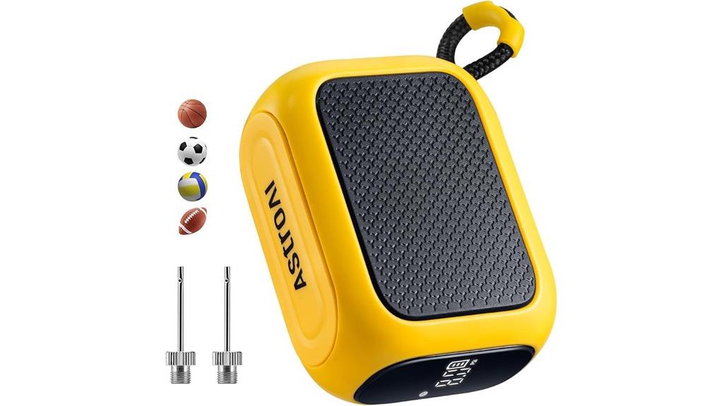 portable digital ball pump