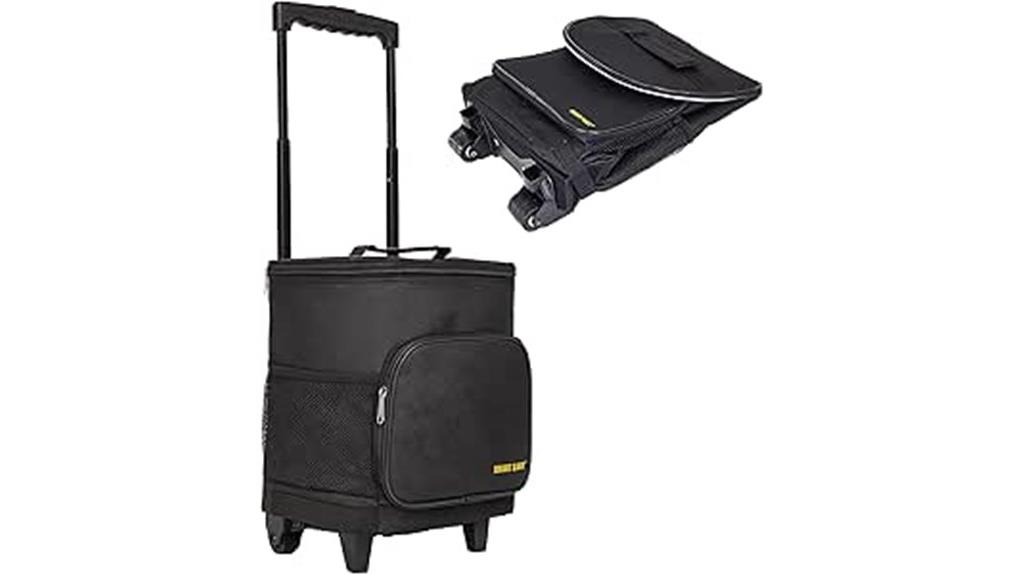 portable insulated cooler bag