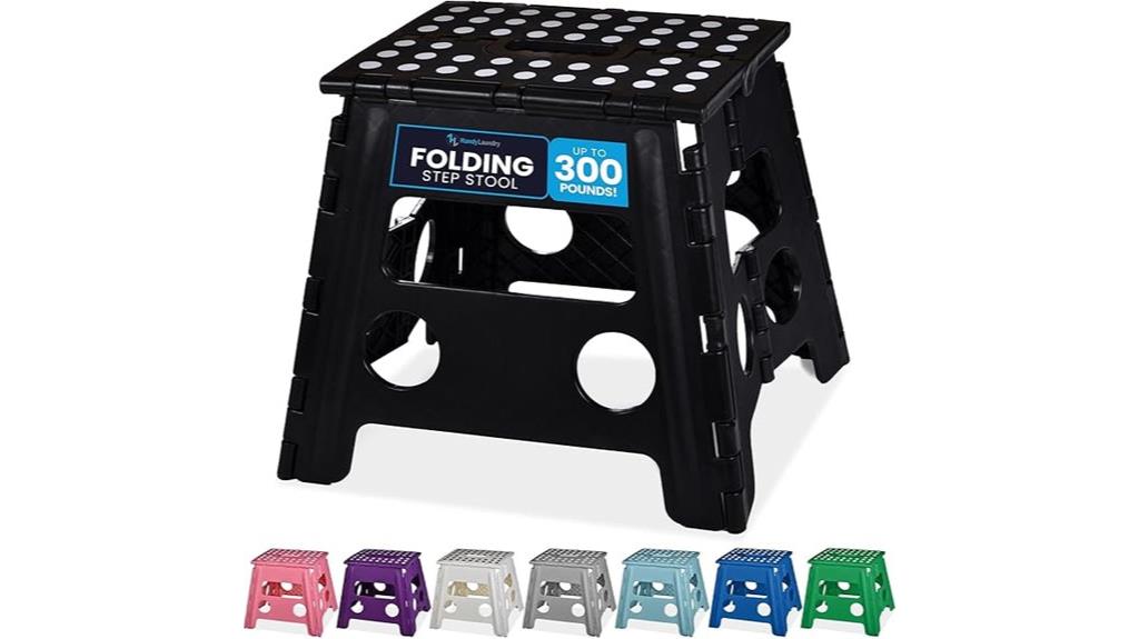 portable laundry step stool