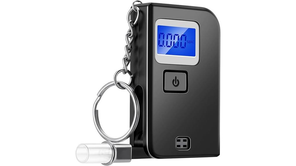 portable lcd alcohol tester