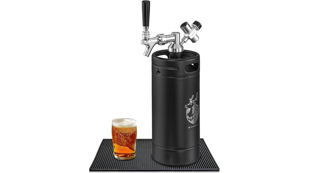 portable mini keg system