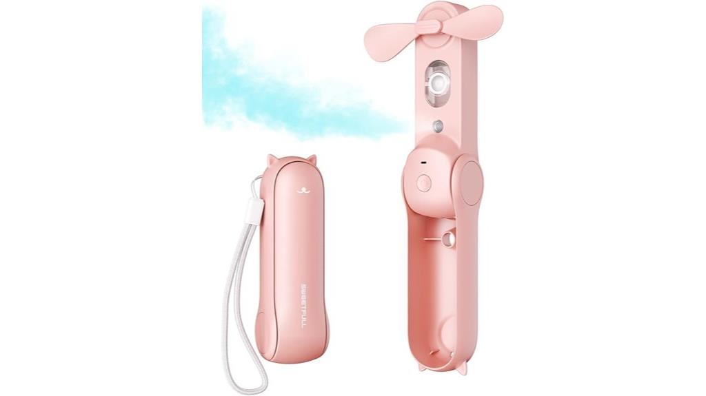 portable misting fan