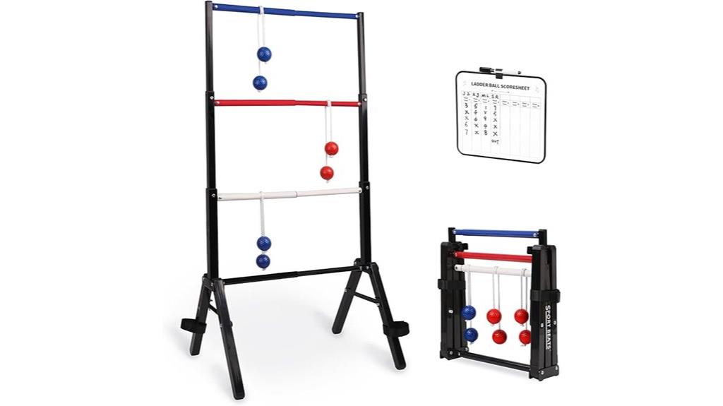 portable outdoor ladder game
