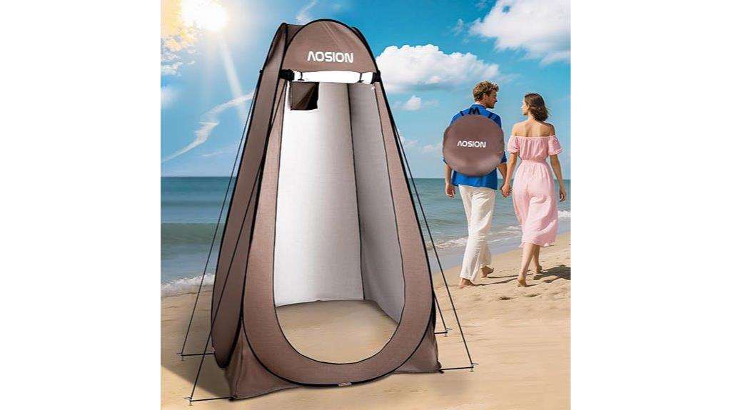 portable outdoor privacy shower