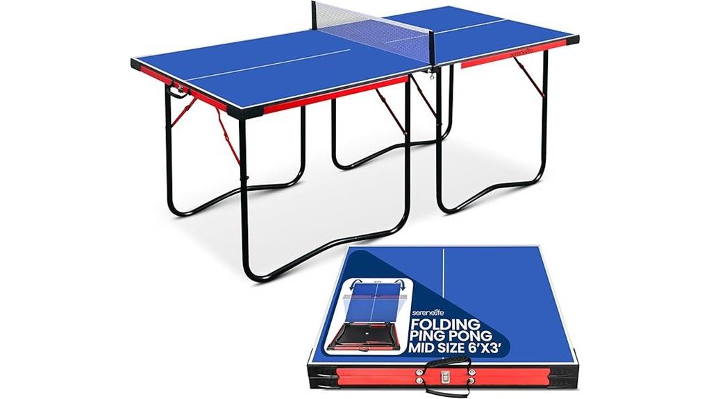portable ping pong table