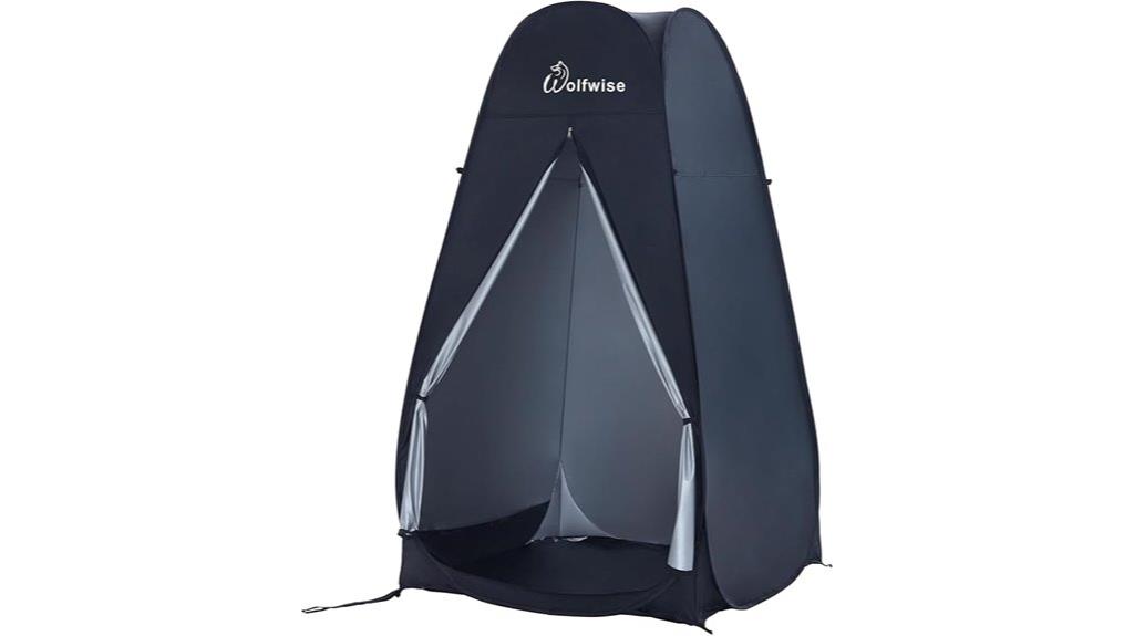 portable pop up shower