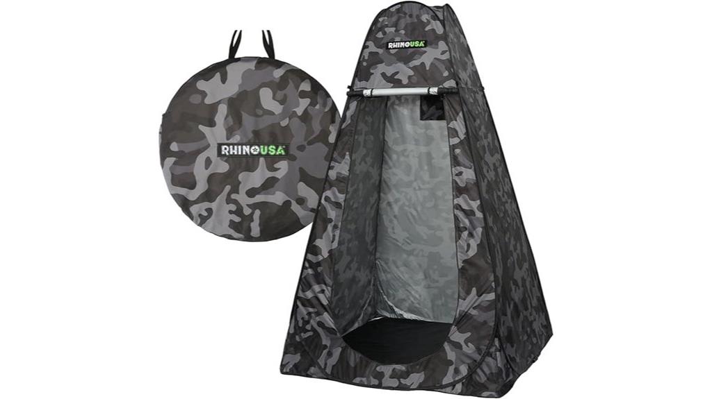 portable privacy changing tent