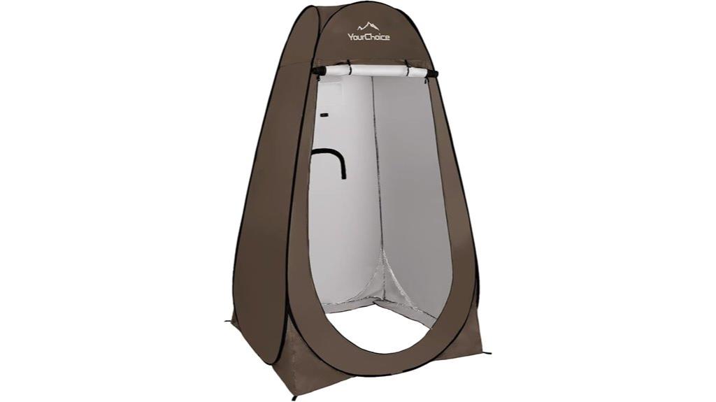 portable privacy shower tent