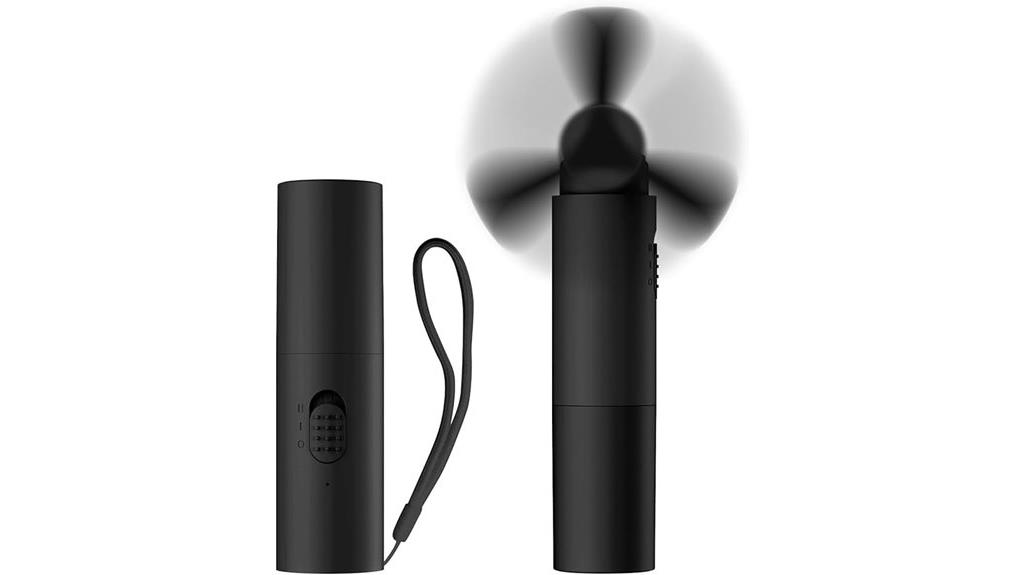 portable rechargeable hand fan