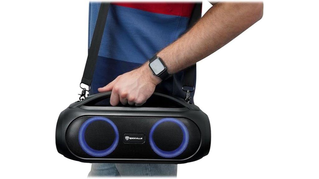 portable rockville bluetooth speaker