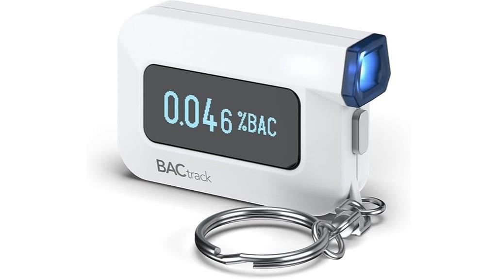 portable smartphone breathalyzer