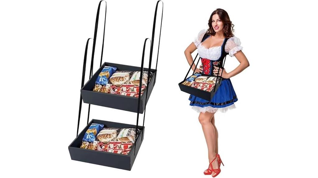 portable snack beverage holders