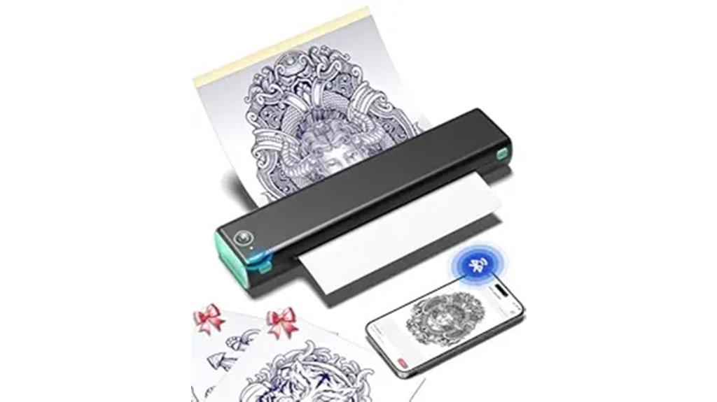 portable tattoo stencil printer
