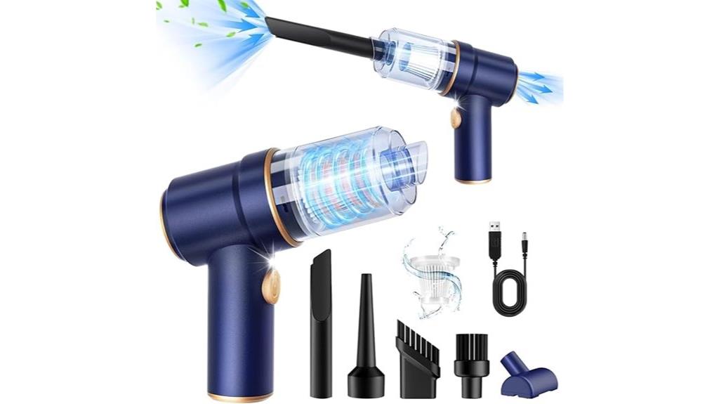 portable vacuum with led