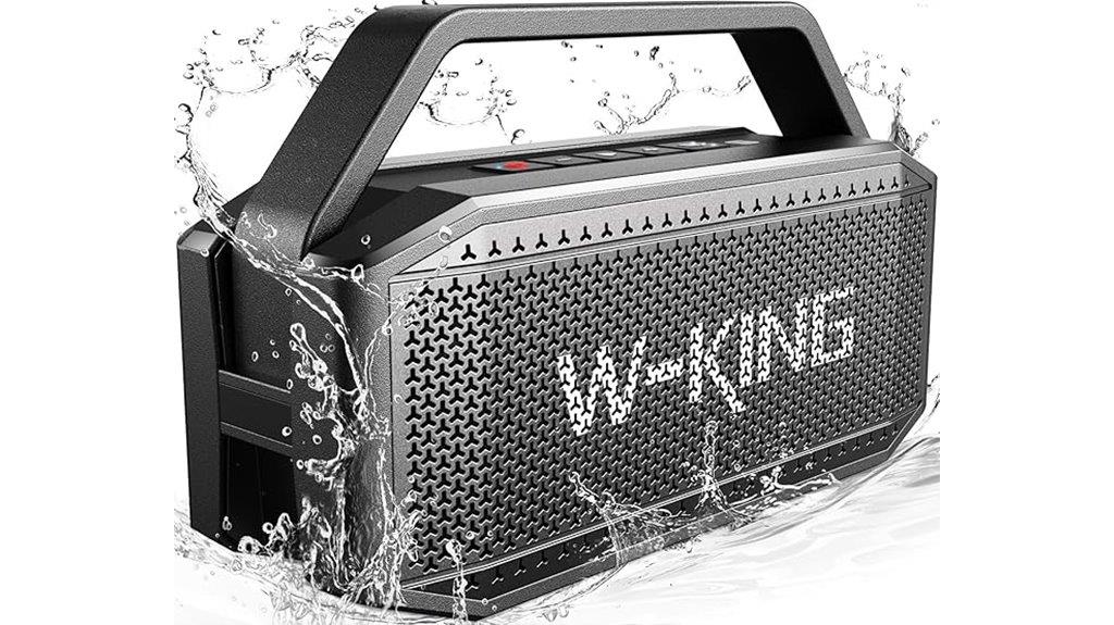 powerful waterproof bluetooth speaker