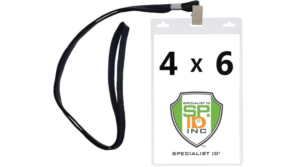 premium badge holder pack