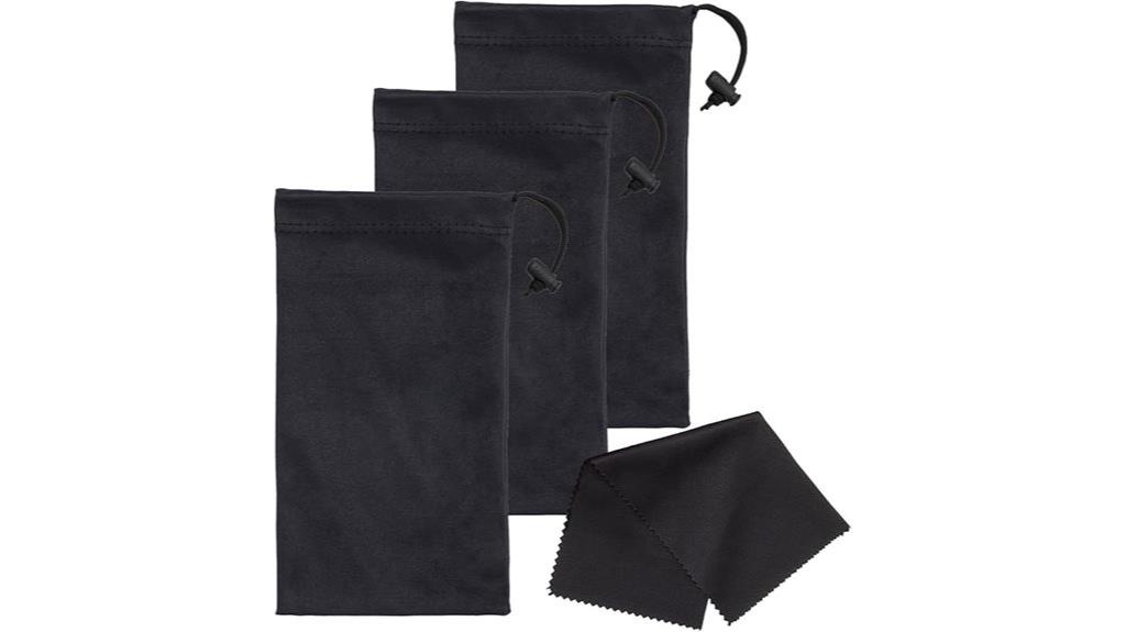 premium microfiber sunglasses case