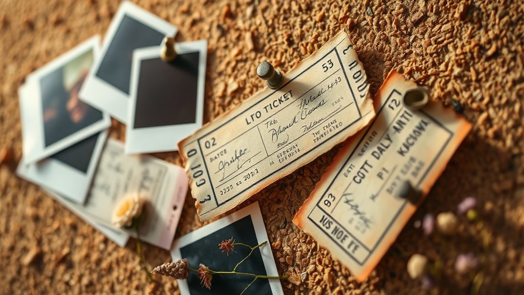 preserving ticket stub memories