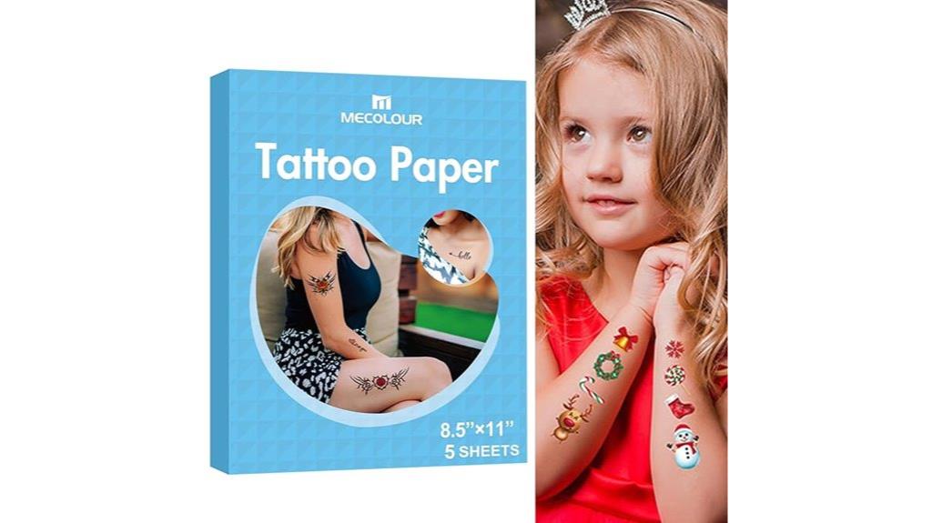 printable laser tattoo paper