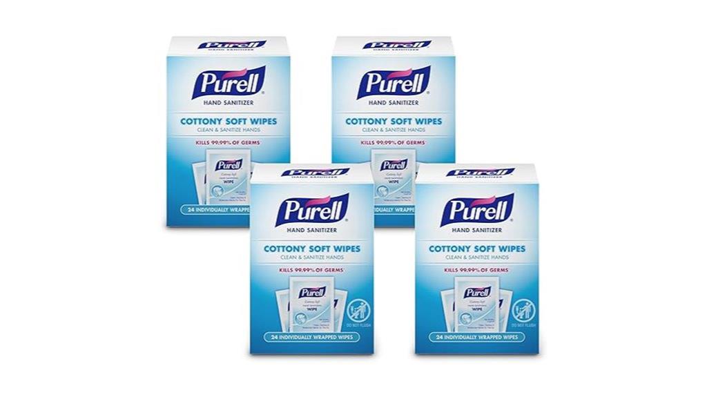 purell cottony soft wipes
