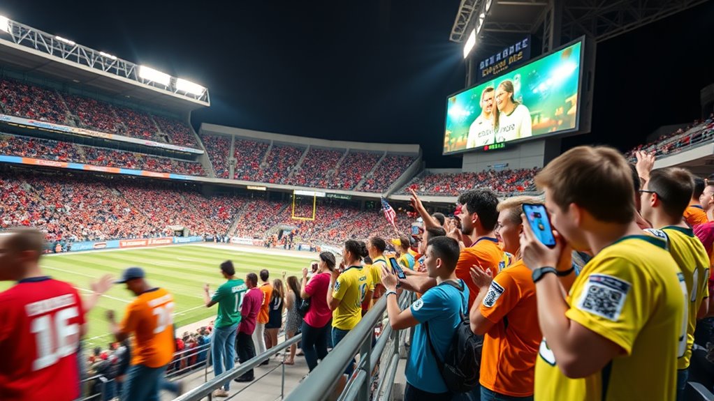 qr code stadium scavenger hunt