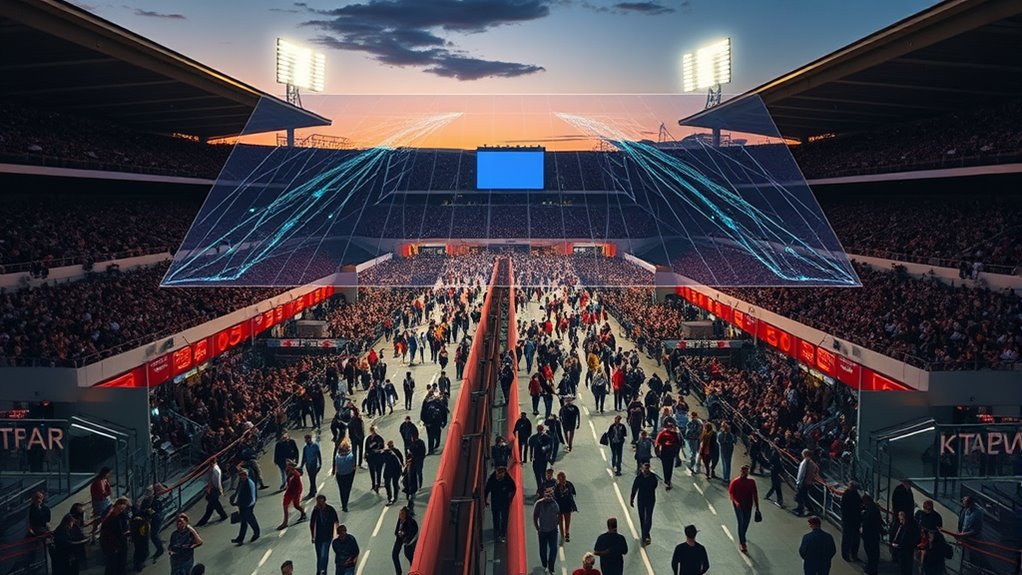 real time crowd management technology