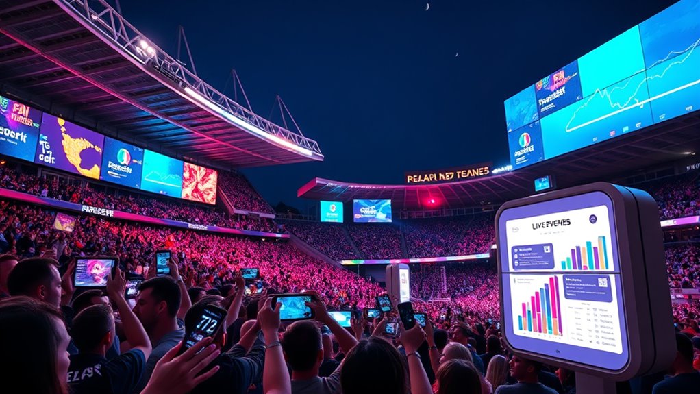 real time fan engagement