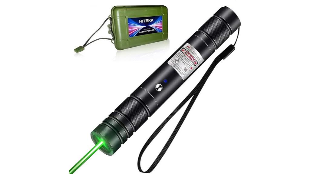 rechargeable green laser pointer