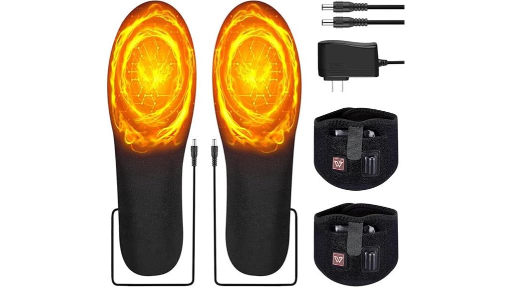 rechargeable heated insoles