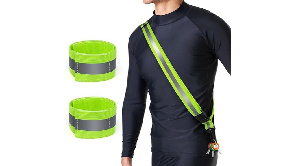 reflective night walking gear