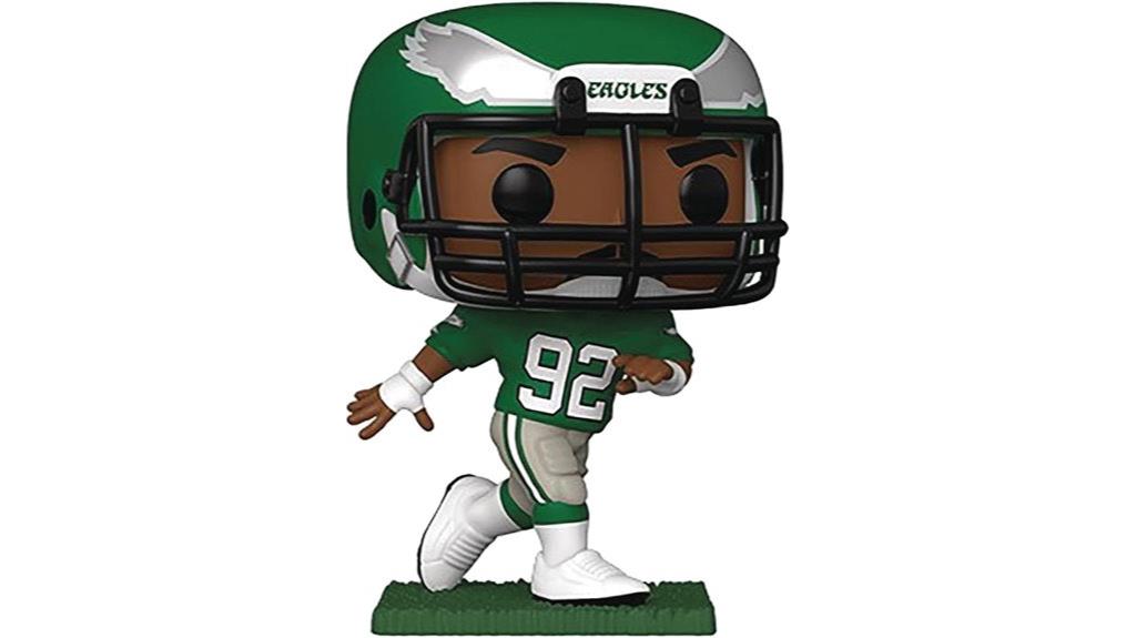 reggie white eagles figurine