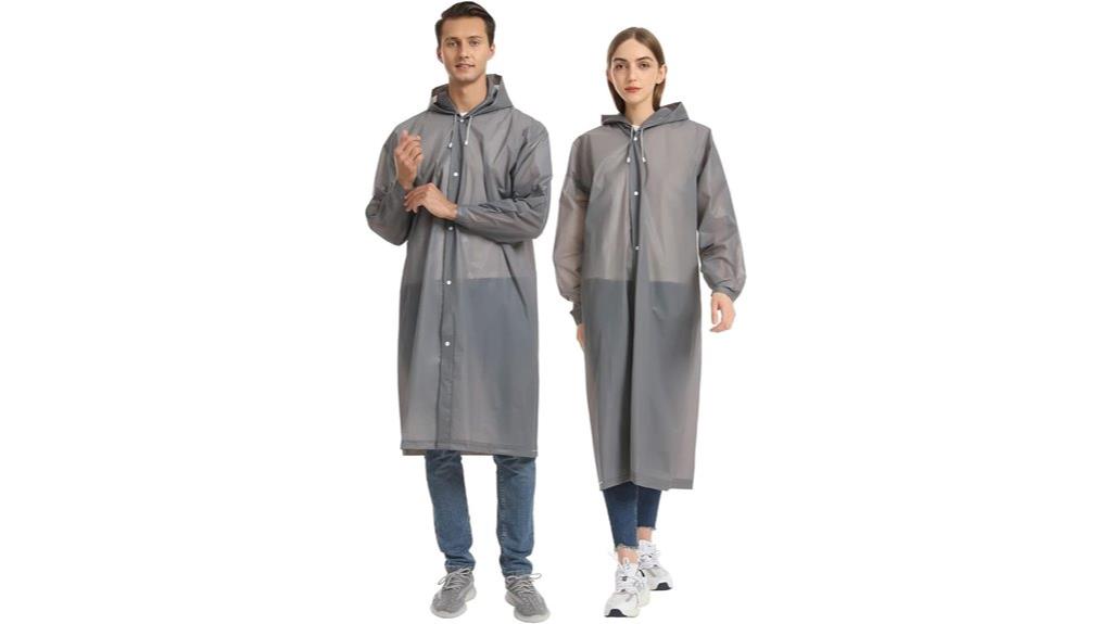 reusable adult raincoat pack