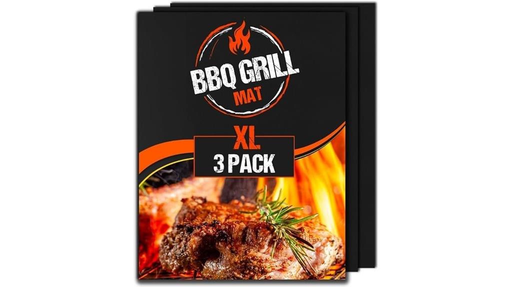 reusable grill mats set