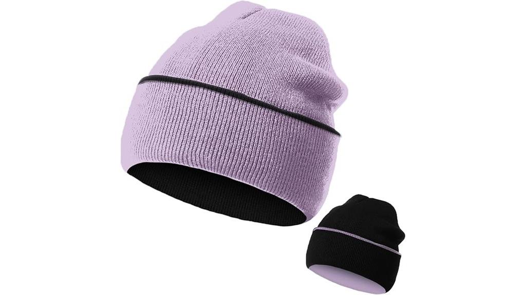 reversible beanie for all