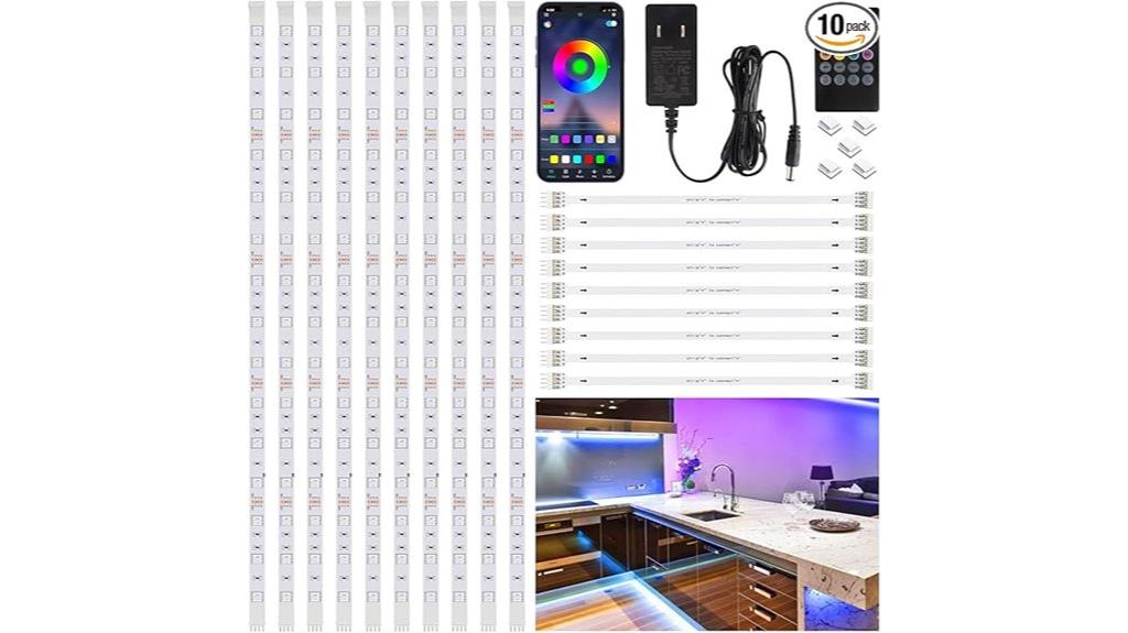 rgb under cabinet lighting
