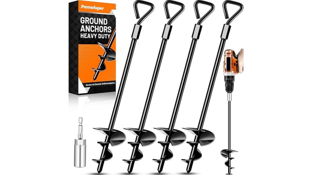 secure ground anchors pack