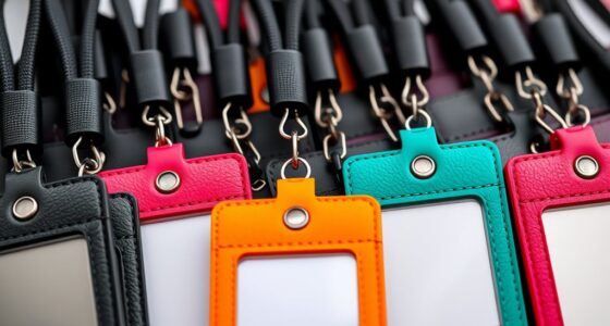 secure retractable rfid holders